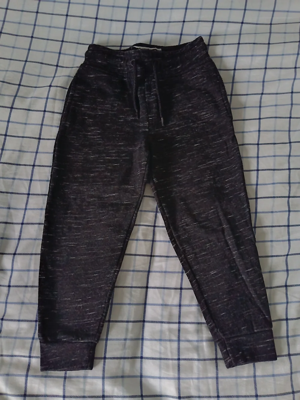 Primark Kids Black Heather Drawstring Jogger Pants Size 3/4 Years